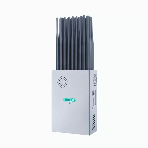 Bloqueador de sinal capetinha portatil de 27 antenas 5G Sistel Comunicaciones