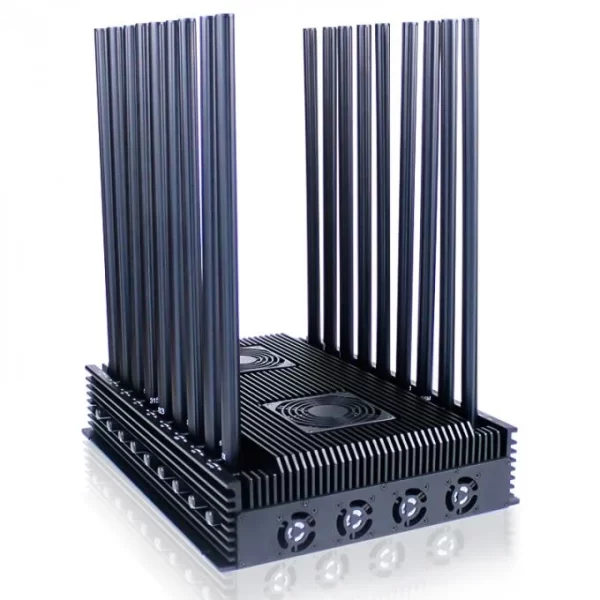 Jammer bloqueador de sinal alta potência de 18 antenas Sistel Comunicaciones del Cauca