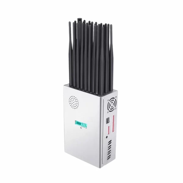 Jammer bloqueador de sinal portatil de 27 antenas Sistel Comunicaciones