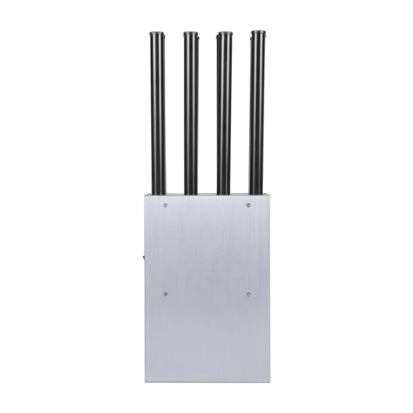 Jammer de 12 antenas portatil bloquea 2G 3G 4G 5G GPS WiFI alcance 45 metros