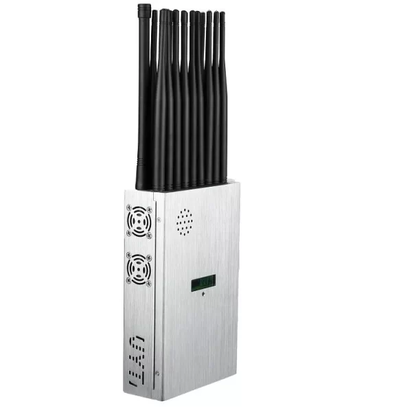Jammer bloqueador de sinal portatil de 18 antenas Sistel Comunicaciones