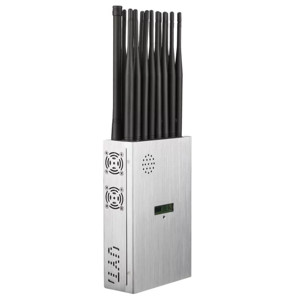 jammer bloqueador de sinal portatil de 16 antenas wifi Sistel Comunicaciones