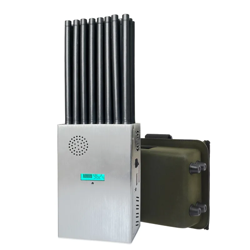 Jammer bloqueador de sinal portatil de 24 antenas bloqueia 2g_3g_4g_5g__gps_5_2g_5_8g_wifi