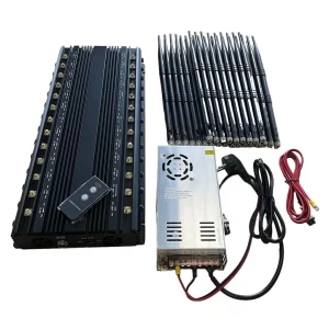 Bloqueador de sinal de celular 26 antenas de mesa capetinha bloqueia WIFI 6 e FM